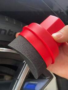 1 Bàn chải rửa bánh xe, bọt biển đánh bóng, miếng đệm cong dùng để rửa xe, bàn chải làm sạch lốp xe - nhiều màu - Xem 9