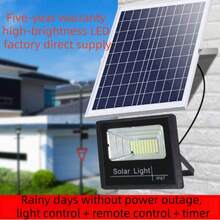 Luz de LED con energía solar, con sensor automático, bombilla LED blanca brillante, adecuada para jardín, garaje, camino, patio, césped, balcón y otros espacios exteriores - luces solares - Ver 2