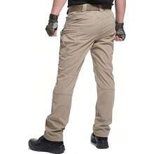 IX7 Waterproof And Windproof Military Tactical Trousers - Khaki - View 4