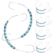 1 Pair Of Temporary Toot Ration Teet Retainer Practical S Para Dientes Sturdy Retenedores De Dientes Ortocia Props  Dental Students To Practice Blue - 藍色 - 查看 1