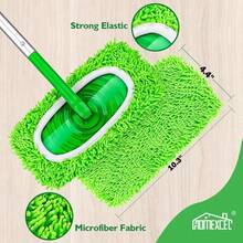 Reusable Microfiber Mop Pad Refills Multipack For Wet And Dry Floor Cleaning - 1 - 查看 4