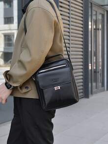 Túi đeo chéo nam thời trang xuyên biên giới, chất liệu vải cao cấp chống thấm nước, đa năng, phù hợp cho công sở và thường ngày. - màu đen - Xem 7