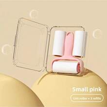 1 Set Lint Remover, Adhesive Sheets, Mini Portable Lint Roller, High Adhesive Hair Removal Tool - Multicolor - View 9