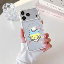 マグネット式黄ばみ防止 | 高級感あふれる2in1アクリルマグネット式スマホケース！スタイリッシュで手触りも良く、実用的な保護機能とマグネット式・耐衝撃設計を融合させた、高級感あふれるケースです。 シェフキャラクターケース  11  17e 手机壳  17e 手机壳 家族、恋人、友人、そして子供たちへのプレゼントに最適です。  15 Pro Max/13 Pro Max/16/17e/11 Pro Max/ 13 pro/15 Plus/14 Plus/15 Pro/15/16 Plus/12/13/16 Pro Max/12 Pro/14 Pro/17/11 Pro/14 Pro Max/Apple  Air/12 Pro Max/16 Pro/17 Pro Max/17 Pro/14/16e - ホワイト - チェックする 26