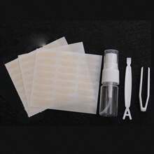144/240/480/720pcs Eyelid Tape Sticker Invisible Double Fold Eyelid Lace Paste Clear Beige Stripe Self-Adhesive Natural Eye Tape Makeup Tool - Nude - View 16
