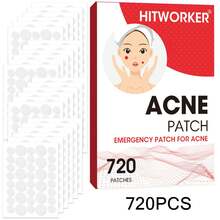 144/360/720 miếng dán trị mụn đỏ - Không chứa cồn, paraben, hương liệu, miếng dán làm sạch lỗ chân lông có độ bám dính cao, phù hợp với mọi tông da sáng, kể cả da nhạy cảm. - Nhiều màu - Xem 13
