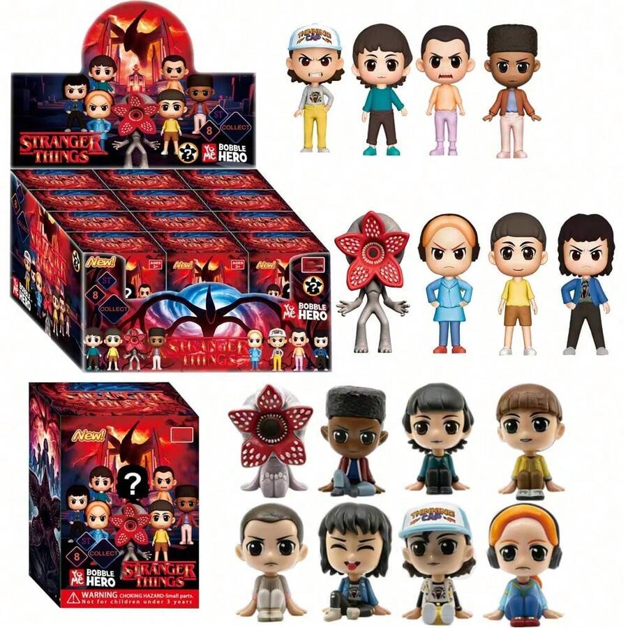 1 chiếc móc khóa hình búp bê Steve Robin bằng nhựa vinyl, mô hình đồ chơi bỏ túi, món quà Giáng sinh hoàn hảo, quà tặng cho người hâm mộ và bạn bè (kiểu ngẫu nhiên) - Nhiều màu - Xem 1
