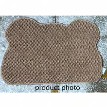 1 pieza Felpudo con forma de oso único, alfombra pequeña, felpudo de bienvenida, alfombra, felpudo de piso, felpudo de exterior, alfombra de cocina, decoración del hogar, felpudo de entrada, alfombra de área, felpudo de exterior, decoración del hogar, alfombra de área, alfombra de jardín, alfombra lavable - marrón - Ver 6