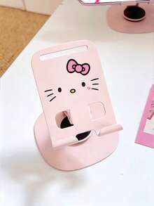 SANRIO Giá đỡ điện thoại/máy tính bảng để bàn Hello Kitty màu hồng sáng tạo, xoay 360° có thể điều chỉnh, giá đỡ máy tính bảng & điện thoại để bàn dùng cho việc xem phim trực tuyến - Nhiều màu - Xem 7