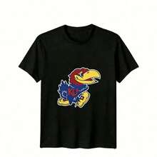 Summer Outfits For WomenNCAAs Texas Tech Red Raider Double T Logo Graphic T-Shirt. RedRaiders Tee NCAAs T-Shirt, CollegeBasketball Tee,Summer Outfits For Womensummer Outfits For Women,Summer Tops - 黑10 - 查看 1