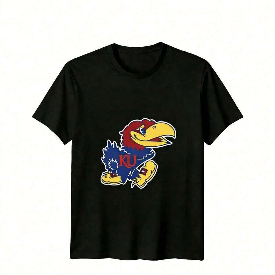 Summer Outfits For WomenNCAAs Texas Tech Red Raider Double T Logo Graphic T-Shirt. RedRaiders Tee NCAAs T-Shirt, CollegeBasketball Tee,Summer Outfits For Womensummer Outfits For Women,Summer Tops - 黑10 - 查看 1