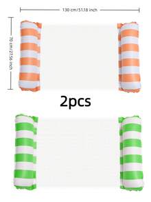 1 pieza Hamaca inflable de agua, flotador de verano para adultos para piscina y playa, para uso en fiestas, regalo de verano perfecto, silla flotante de piscina, flotador inflable de piscina, esencial de playa, flotador de piscina - Multicolor - Ver 29