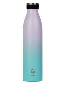 1 pièce Bouteille d'eau en acier inoxydable BIGRD de 750 ml, bouteille portable étanche à boire directement avec boîte cadeau, indispensable pour la randonnée, les voyages, l'école, la maison, la course, l'été - Multicolore - Voir 10