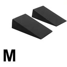 2pcs Adjustable Squat Wedge And Calf Stretch Incline Board - Triangular Yoga Blocks For Stability Training, Leg Strength And Balance - Durable Black Fitness Equipment For Weightlifting, Leg Rehab And Deep Stretching, Smooth Surface, Sturdy Structure, Training Accessory For Gym Users, Yoga Blocks, Squats, Wedge Pad, Fitness Weightlifting, Training Ramp, EVA Calf Raise, Stretching, Heel Raise, Incline Board - Multicolor - View 8