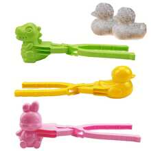 Rice And Vegetable Roll Mold: Create Cute Animal Shape - Dinosaur, Rabbit And Duck Design - Suitable For Sushi, Fried Balls And Other Dishes - Plastic Material, Non Electric - Multicolor - View 5