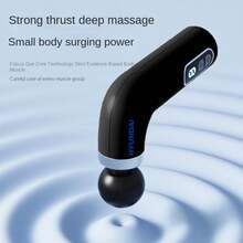 HYUNDAI Wireless Handheld Back Massager - Quiet - Full Body Massage Device Suitable For Women, Sports Recovery And Deep Relaxation - Black - View 5