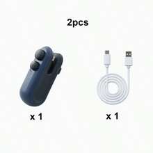 2pcs/Set Food Bag Sealer | 1 Sealer + 1 USB Charging Cable, Built-In Lithium Battery, Low Power Consumption, Magnetic Pressure Design, Suitable For Home, Camping, Outdoor, Travel, Potato Chips, Cookies Bag Sealing - Multicolor - View 10