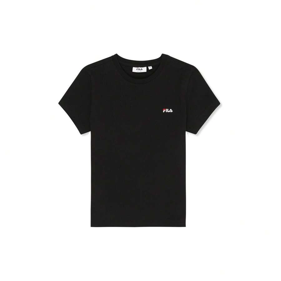 FILA قمصان رياضية للنساء - الأسود - مشاهدة 1