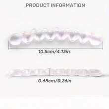 1 Pair Self-Adhesive Anti-Slip Stickers, Suitable For High Heels, Providing Quality Anti-Slip, Soft And Comfortable - Clear - View 6