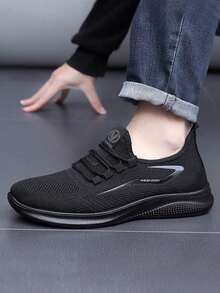 Women's Casual Sports Shoes, Mesh Slip-On Fitness Running Shoes, Comfortable Soft Non-Slip Walking Sneakers Sandalias De Plataforma Mujer Zapatillas Sandalias De Tacón Zapatos De Vestir Mujer Tenis Sandalias Elegantes De Mujer Tacones De Mujer Elegantes Zapatos Elegantes De Mujer Zapatillas Para Mujer Zapatillas Elegantes De Mujer Womens Sandals Orange Sandals Flip Flops Wedge Heels For Women Jelly Sandals Women Platform Heels Botas Vaqueras Para Mujeres Jelly Sandals Birkenstocks - 黑色 - 查看 4