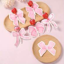 Bộ 48 thẻ kẹo mút nơ hồng, bộ quà tặng tiệc tùng đa dạng, trang trí chủ đề nơ hồng, đồ dùng tiệc sinh nhật, quà tặng tiệc, trang trí sự kiện, trang trí tiệc mừng em bé. - Xem 5