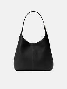 Kate Spade Bolso de hombro de gran capacidad con forma de media luna, Serie KS 454 para mujeres - Negro - Ver 4