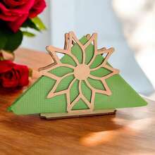 Napkin Holders - 寬花瓣的花 1006 - 查看 4