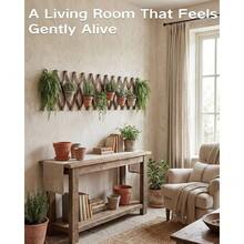 Indoor/Outdoor Wood Trellis Panels, Extendable Design For Vines, Ideal As Yard Edging And Animal Barrier - Default - View 4