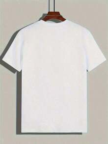 Payeah 1Pcs Yes Tito's Handmade Vodka Digital Print Women's Cotton Short-Sleeved T-Shirt 220g - 白色 - 查看 5