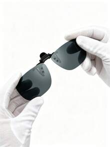 2pcs Unisex Fashion Clip-On Bicycle Glasses, Flip-Up Design Suitable For Regular Glasses, Great For Outdoor Activities - 彩色 - 查看 8