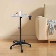  Salon Tray, Height Adjustable Salon Tray On Wheels, Hair Color ServiceTray Durable And Non-Rusting - View 8
