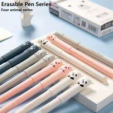 21支/套 可擦泰迪熊动物主题圆珠笔，易擦黑色和蓝色墨水，动物文具，返校必备办公用品 - Sets - 查看 3