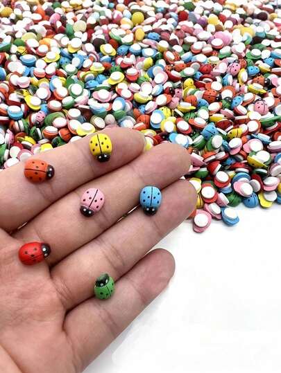 100/50/30 قطعة من ديكورات خنفساء الحظ الخشبية متعددة الألوان - لاصقة ذاتية، نماذج حشرات خنفساء واقعية، ديكور نباتات، خنفساء لطيفة في أصص النباتات، مناسبة لأعمال الحرف اليدوية DIY، خنفساء لاصقة ذاتية، ديكورات خنفساء، قابلة للاستخدام في تجميع الألبومات، إنشاء المناظر الطبيعية المصغرة، ديكورات الحفلات، ديكور المنزل والحديقة، ديكورات خنفساء خشبية مسطحة، ديكور المنزل، مواد منزلية، مناسبة كهدايا للعائلة والأم والأب والأجداد