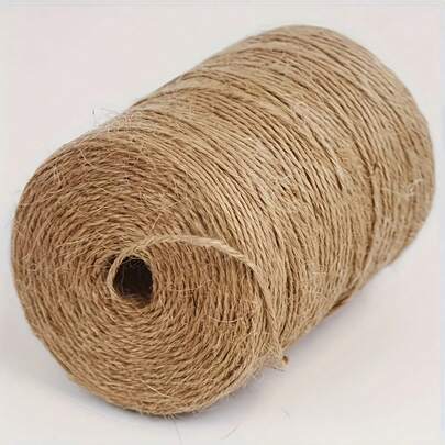 Dây thừng gai tự nhiên dày 3,94 inch - Dây buộc thủ công DIY, thích hợp để buộc cây, dệt, làm vườn và các sản phẩm thủ công, buộc và thắt nút trong làm vườn, có thể dùng để gói quà ngày Valentine.