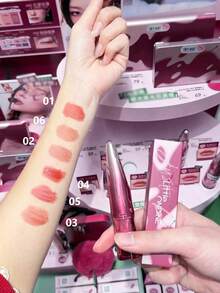 Little Ondine Air Matte 霧面唇泥 03，水感霧面絲絨質地，輕盈柔焦效果，高顯色莓果色，不乾澀持久，適合初學者，禮盒組 2.5g/0.088oz - 03 - 查看 2