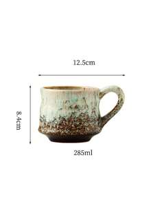 1 chiếc cốc sứ 285ml, cốc sữa ăn sáng, cốc yến mạch, cốc cà phê có quai xách, cốc cà phê sứ nung, cốc nước dung tích lớn, cốc trà hoa, cốc đôi, cốc cà phê Latte Art, cốc Espresso, cốc nước văn phòng, cốc sứ tráng men nung sáng tạo. - Nhiều màu - Xem 5