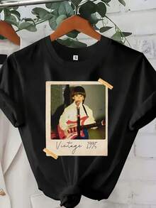 Women T-Shirts - Black - View 11