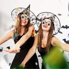 6 Pairs Of Shaking Glasses, Giant Eyeball Glasses, Funny Shaking Glasses, Halloween Adult Party Fun Clothing Accessories - View 3