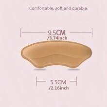 8 paires de coussinets adhésifs pour talons, inserts pour chaussures pour améliorer l'ajustement et le confort des chaussures, prévenir le glissement des talons et les ampoules, accessoires pour chaussures, rentrée scolaire, Saint-Valentin, animaux de compagnie, carnaval, décoration de fête, chaussures, printemps/été, cadeau pour demoiselle d'honneur - Multicolore - Voir 7