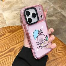 スマホケース：シンプル プリント レディース スマホケース おしゃれデザイン 対応17pro Max/17pro/17/11/12/13/14/15/15Pro/15PluS/15Pro Max/16/16Pro/16PluS/16Pro Max/MIN/X/XR  ソフト TPU 耐衝撃 傷防止 カメラレンズ保護 日常使い インスタ映え - 透紫 - チェックする 5
