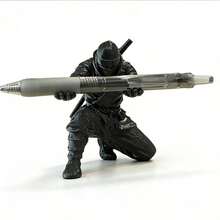 1 Set 3D Printed Samurai Shaped Pen Holder, Unique Desktop Storage, Creative Office/Study Gift - Multicolor - View 8