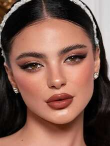 Pudaier哑光裸色唇线笔 - 高显色度防水持久唇线笔，自然裸色，适合白皙肤色，顺滑易涂，日常及情人节妆容皆宜 - 04 - 查看 2