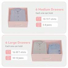 Dressers & Chests Of Drawers - Pink - View 4