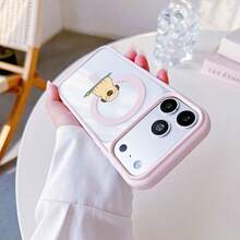 マグネット式黄ばみ防止 | 高級感あふれる2in1アクリルマグネット式スマホケース！スタイリッシュで手触りも良く、実用的な保護機能とマグネット式・耐衝撃設計を融合させた、高級感あふれるケースです。 パグケース  11  17e 手机壳  17e 手机壳 家族、恋人、友人、そして子供たちへのプレゼントに最適です。  15/16 Pro Max/Apple  Air/12 Pro Max/14 Pro/ 13 pro/17 Pro Max/16/13 Pro Max/14/16 Plus/13/14 Plus/15 Plus/16e/14 Pro Max/15 Pro/11 Pro Max/16 Pro/17/15 Pro Max/12 Pro/11 Pro/12/17 Pro/17e - ホワイト - チェックする 4
