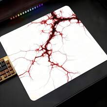Cadeau du Nouvel An 2026, tapis de souris de jeu en verre de grande taille, texture nano-gravée, surface en verre lisse, haute précision, suivi rapide, résistant aux rayures - Épaisseur : 0,3 cm / 0,12 pouce - Voir 10
