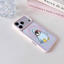 マグネット式黄ばみ防止 | 高級感あふれる2in1アクリルマグネット式スマホケース！スタイリッシュで手触りも良く、実用的な保護機能とマグネット式・耐衝撃設計を融合させた、高級感あふれるケースです。 シャークぬいぐるみペンギンケース  11  17e 手机壳  17e 手机壳 家族、恋人、友人、そして子供たちへのプレゼントに最適です。  14/15/12 Pro Max/16 Pro/17 Pro/14 Pro/15 Plus/13 Pro Max/16e/15 Pro/ 13 pro/Apple  Air/14 Plus/16 Pro Max/14 Pro Max/11 Pro/12 Pro/12/16/13/16 Plus/17/17 Pro Max/15 Pro Max/17e/11 Pro Max - ブルー - チェックする 5