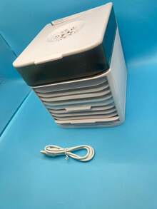 FA062 Cool Air Fan – Portable, Compact And Efficient - 白色 - 查看 2
