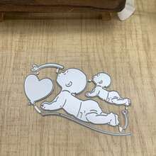 Khuôn cắt giấy scrapbooking, khuôn dập tạo hình dùng cho thủ công mỹ nghệ, làm thiệp, chất liệu thép carbon, độ chính xác cao, có thể tái sử dụng. - MC719 - Xem 7