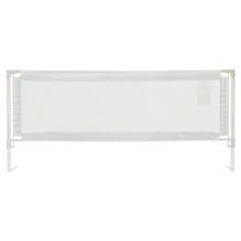 3-tlg. Bettgitter, Bettschutzgitter mit verstärktem Eisenrohr und Oxford-Stoff, 68-89 cm höhenverstellbares Kinderbettgitter, Kinderbettschutzgitter für Kingsize-Betten, 200x190x200 cm - 200 x 190 x 200 cm - Übersicht 8