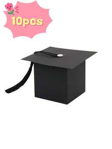 10pcs Graduation Decorations, Graduation Candy Boxes, DIY Graduation Cap Boxes, Graduation Gifts, Small Graduation Party Gifts - Upgraded Version - View 12